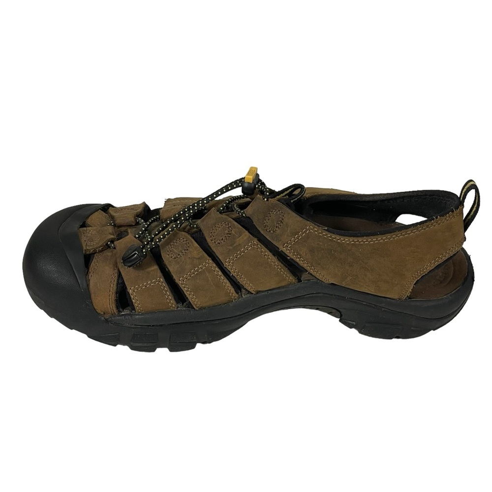 Keen Brown Men’s Sz 11 Waterproof Closed Toe Hiking Sandals - Picture 5 of 12